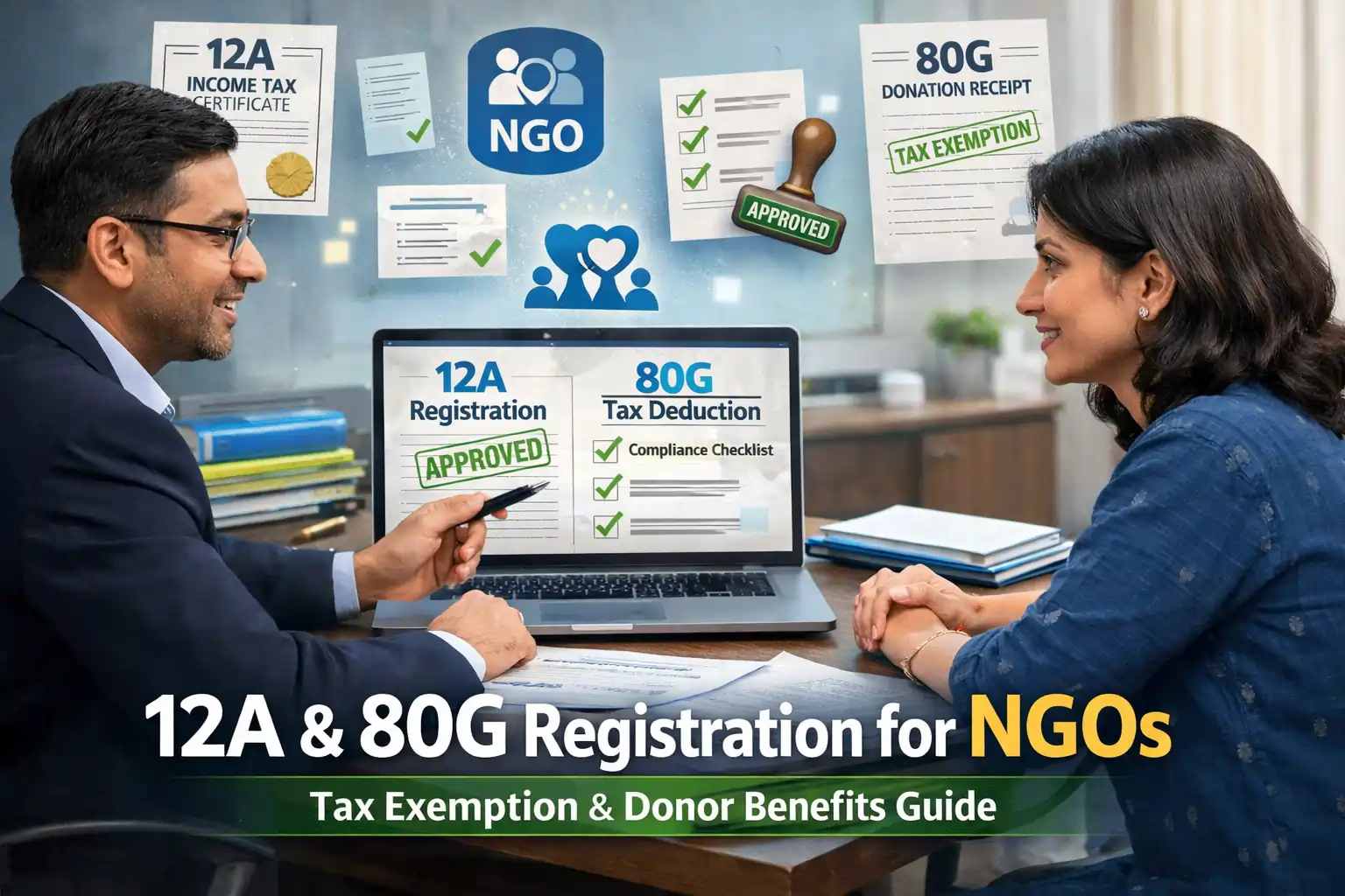 12A and 80G Registration Services in Bhopal