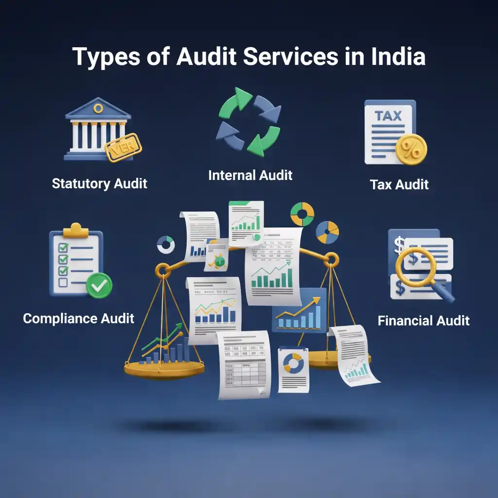 Types of Audit Services Available for Businesses in India