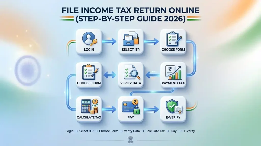 File Income Tax Return Online (Step-by-Step Guide 2026)