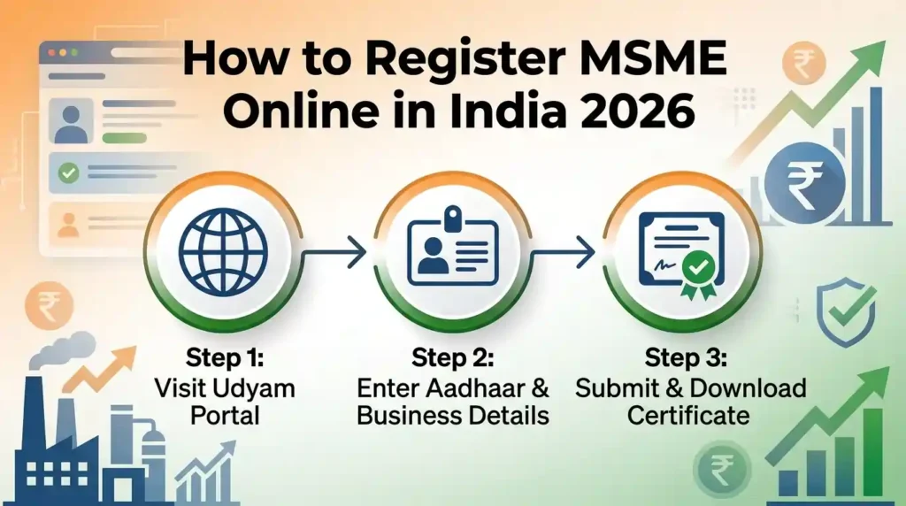 How to Register MSME Online in India 2026